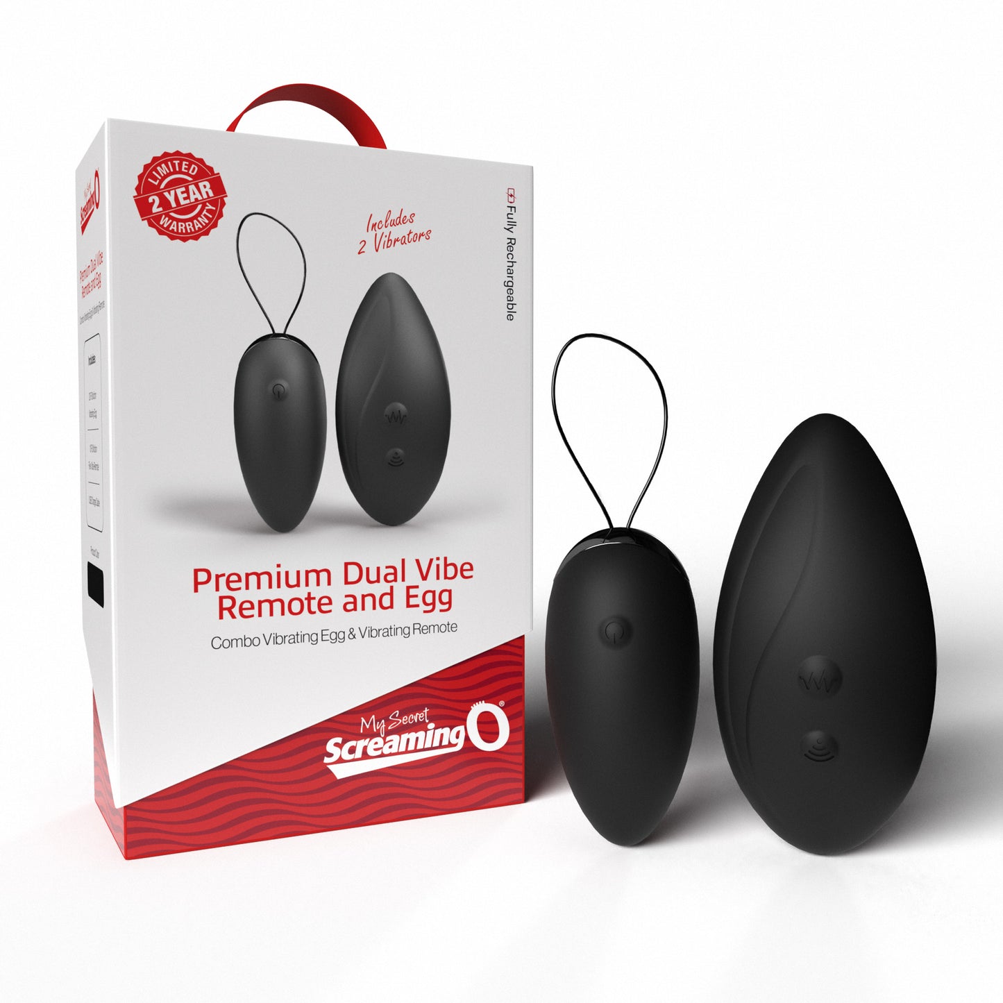 Premium Dual Vibe Remote and Egg