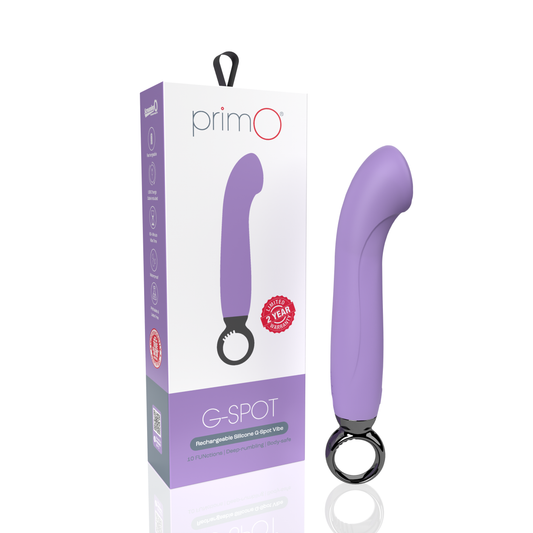 PrimO G-spot Rechargeable Vibe – Lilac by Screaming O