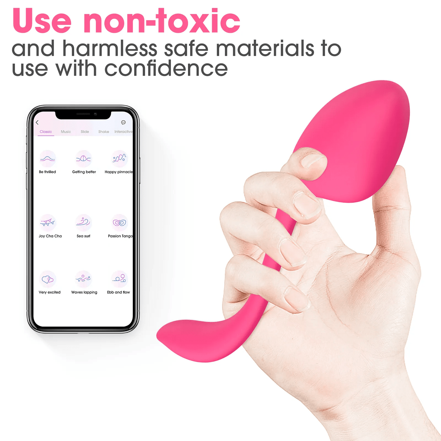 App Controlled Kegel Egg Vibrator