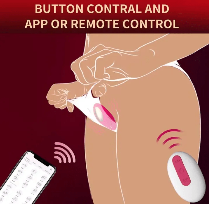 App Controlled Suction Panty vibrator