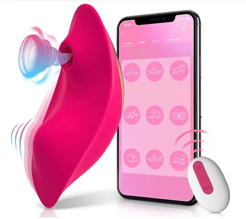 App Controlled Suction Panty vibrator