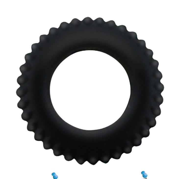 Titan Silicone Cock Ring 33mm Black