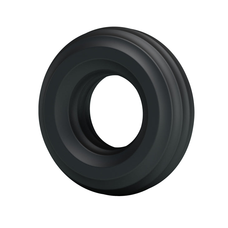 Titan Silicone Cock Ring 43mm x 16mm Black