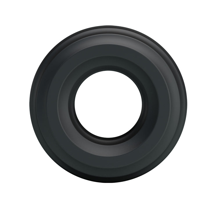 Titan Silicone Cock Ring 43mm x 16mm Black
