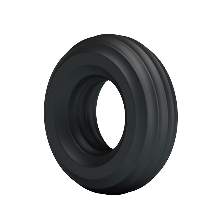 Titan Silicone Cock Ring 43mm x 16mm Black