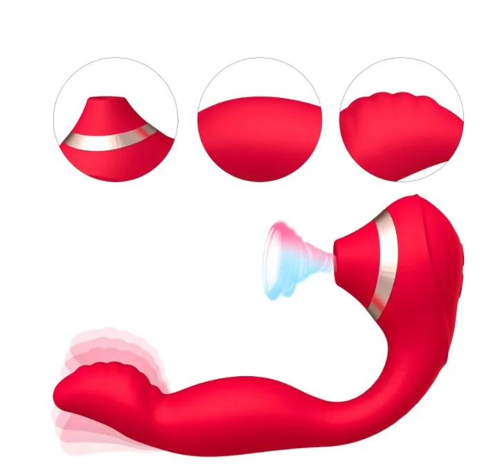 G-spot Vibrator with Clitoral suction