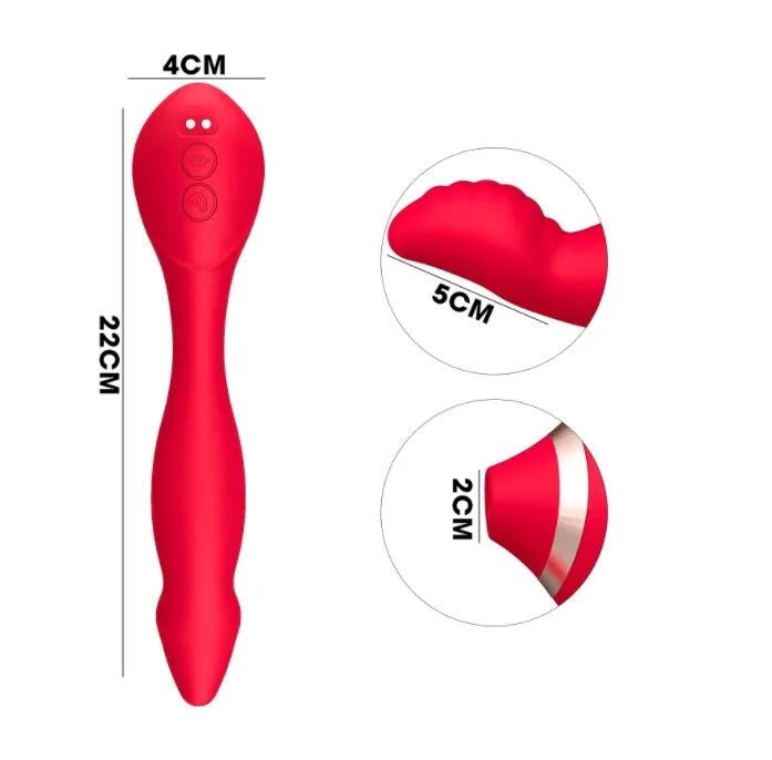 G-spot Vibrator with Clitoral suction