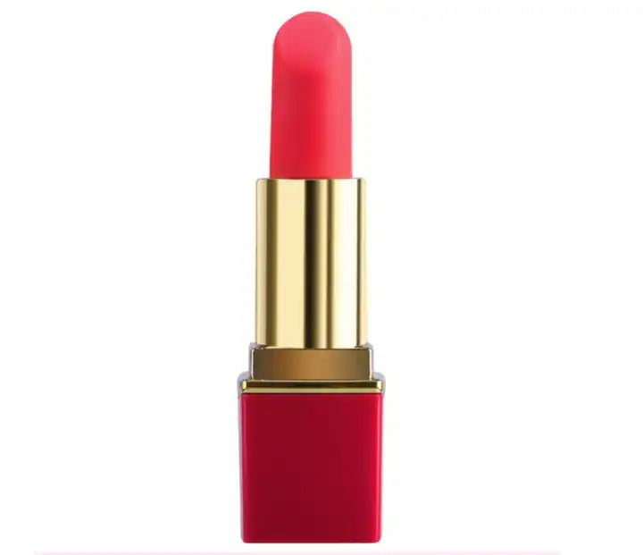 Mini Lipstick Bullet Vibrator - Red