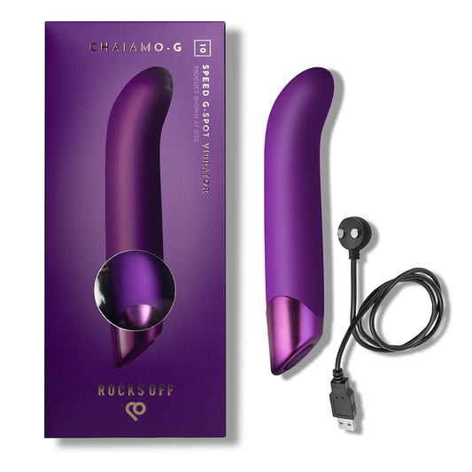 Chaiamo G Purple – Velvet Touch G-Spot Vibrator by Rocks-Off