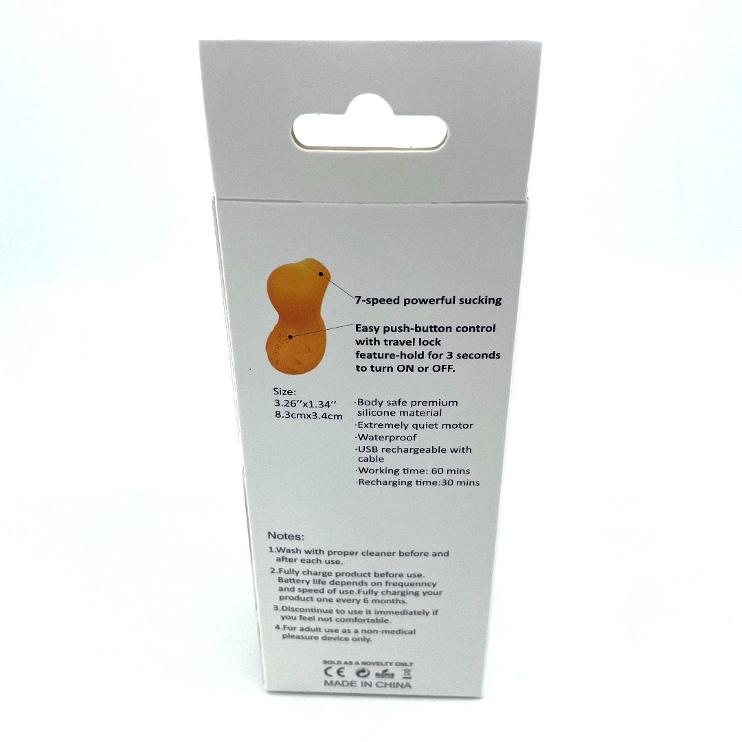 Yellow Duck 7 Speed Suction Vibrator