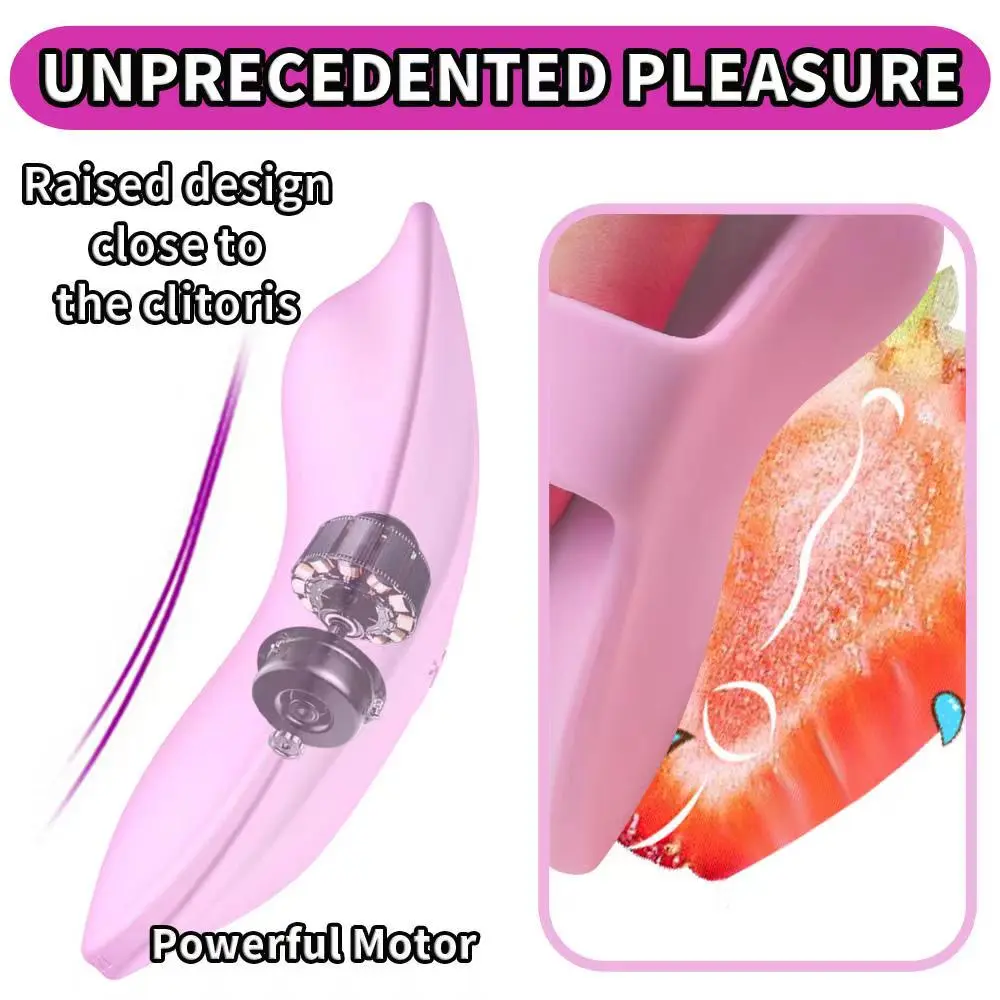 Purple remote control panty vibrator