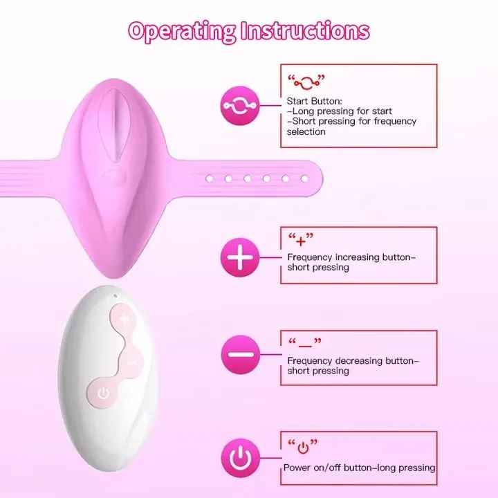 Purple remote control panty vibrator