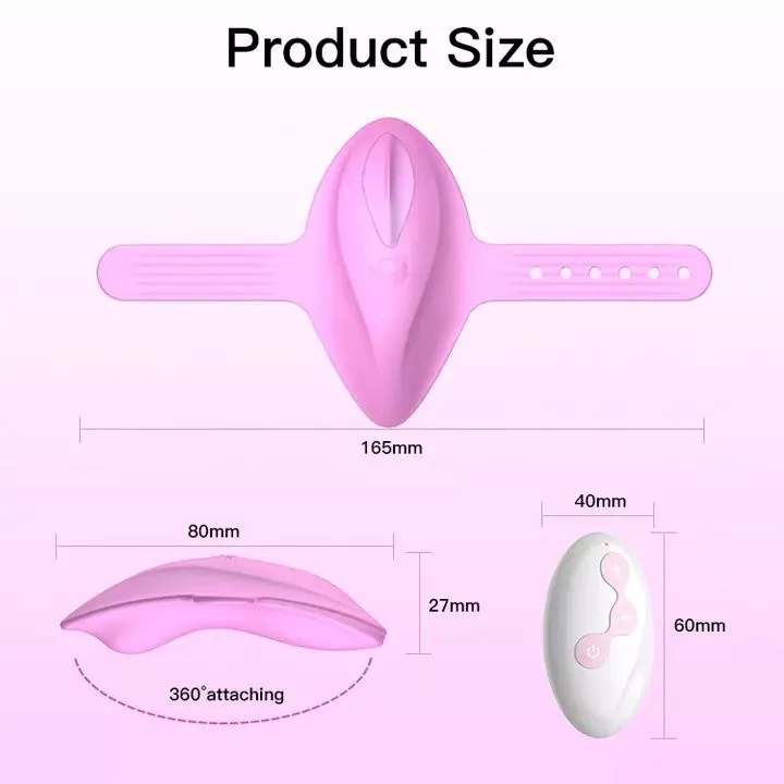 Purple remote control panty vibrator