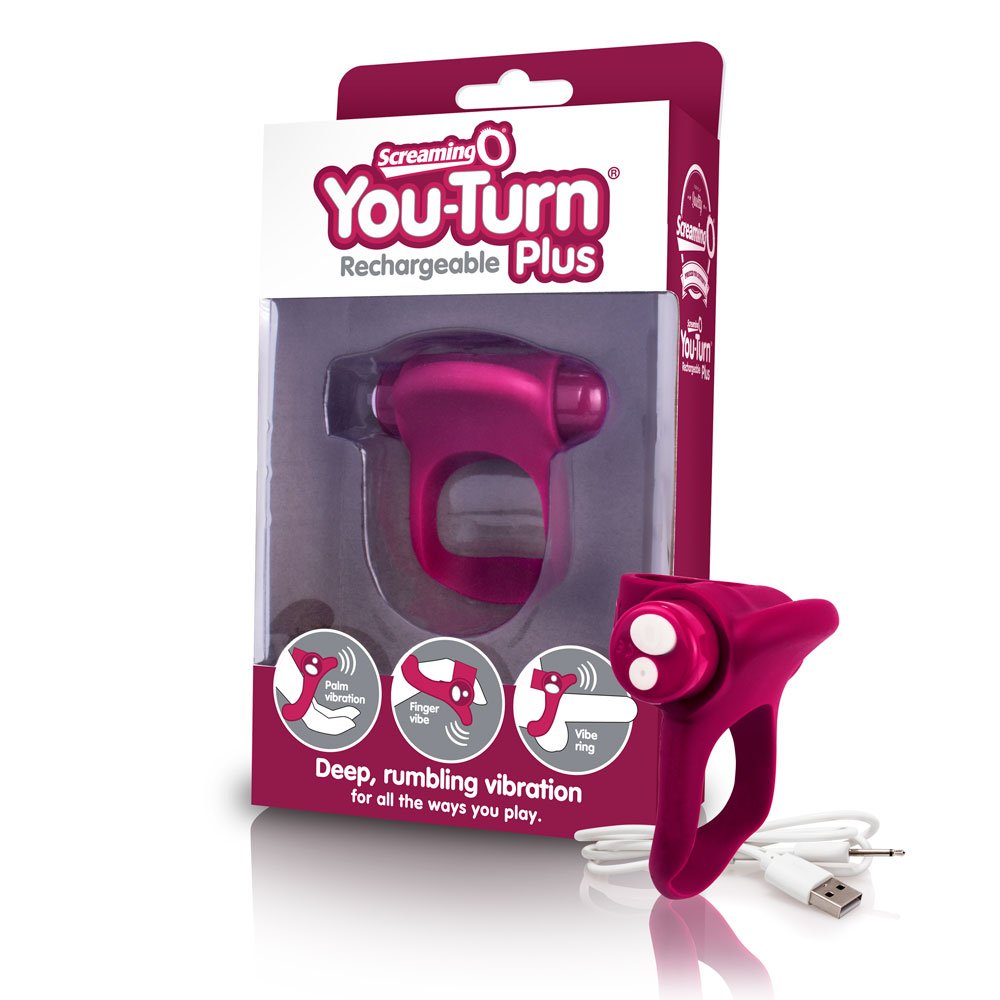 Charged You-Turn 2 Finger Fun Vibe - Merlot
