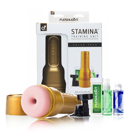 Fleshlight Stamina Pink Pure Value Pack