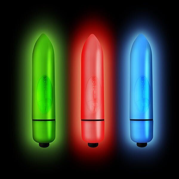 RO-80mm Neon Halo Green adult sex toy vibrator sexual aid