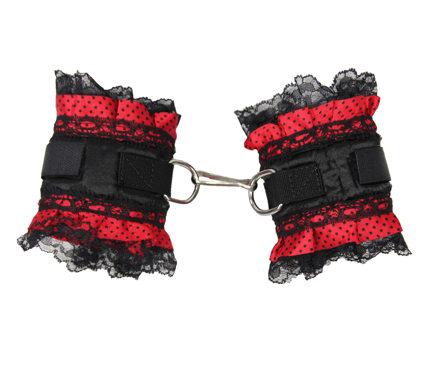 S&M Burlesque Wrist Cuffs, fetish and bondage restraints