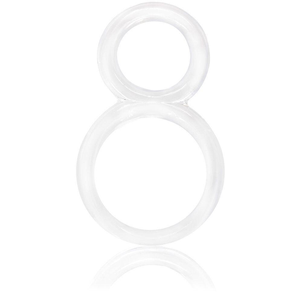 ScreamingO Ofinity Clear male sexual aid cock and ball ring
