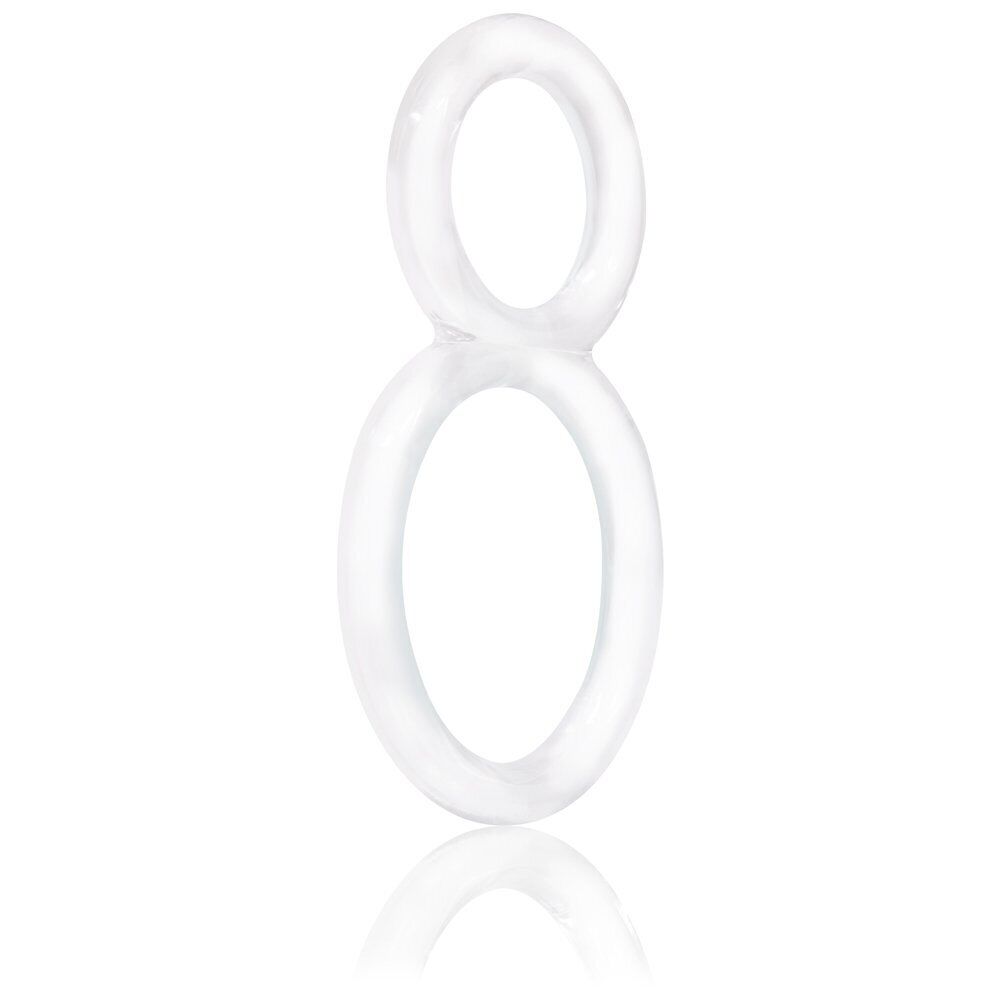 ScreamingO Ofinity Clear male sexual aid cock and ball ring