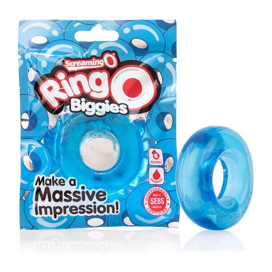ScreamingO RingO Biggies Blue longer orgasm harder erection sex toy
