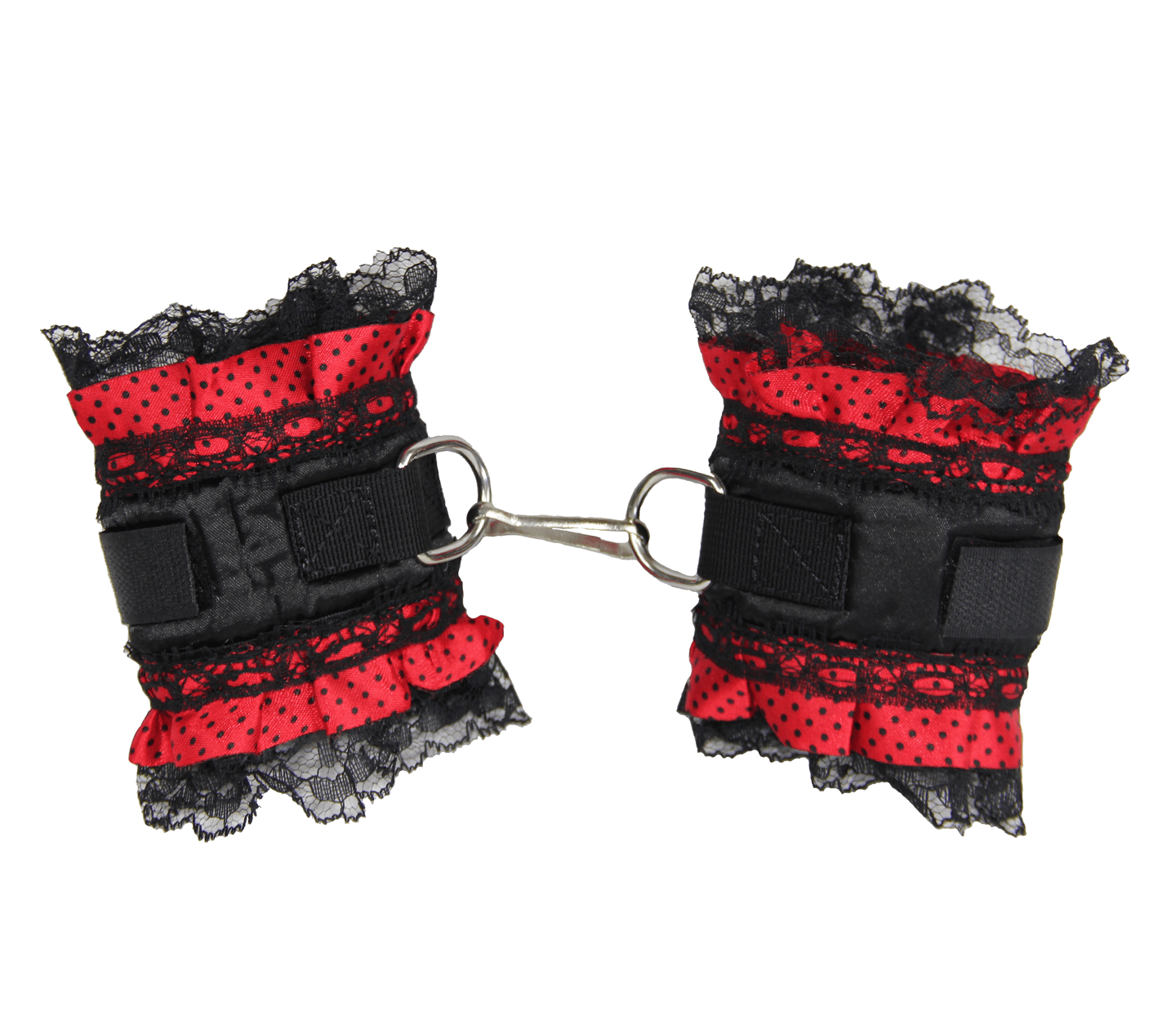 S&M Burlesque Wrist Cuffs, fetish and bondage restraints