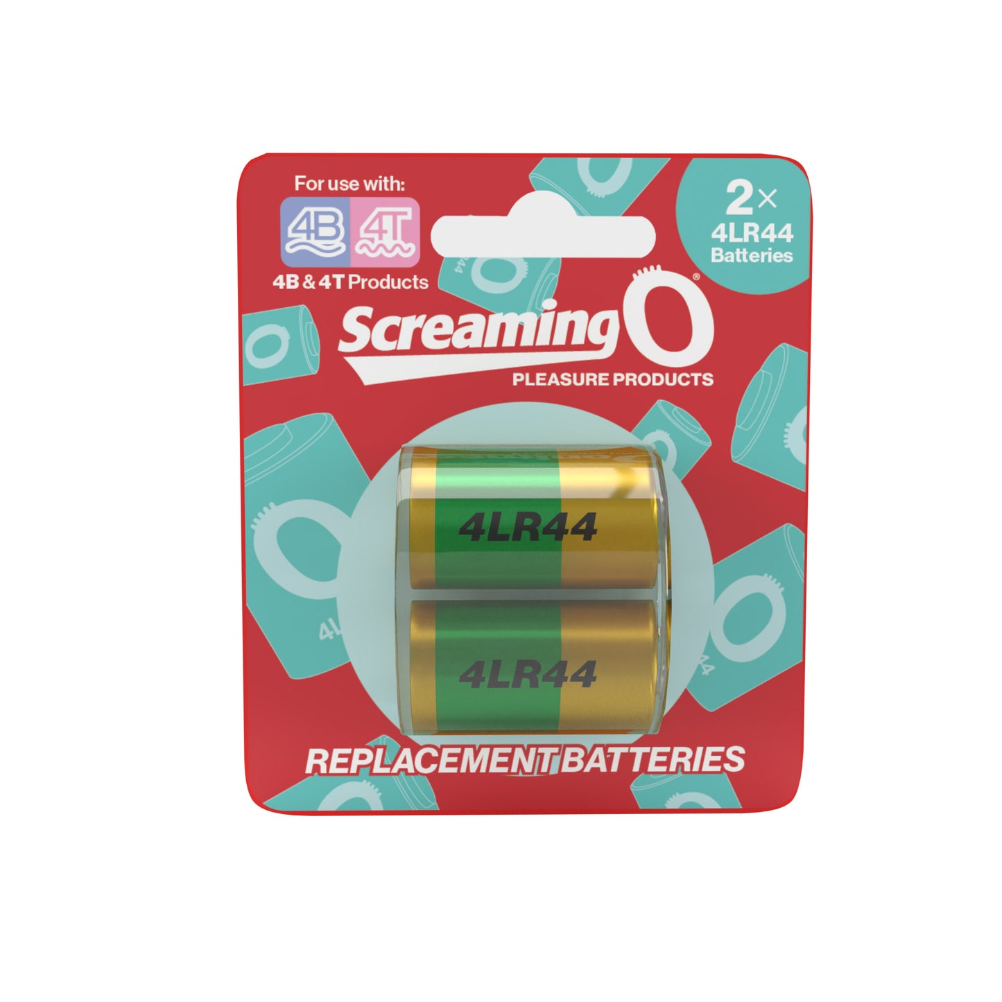 Size 4LR44 Batteries ScreamingO Accessory