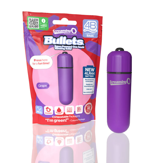 Screaming O 4B Bullet - Grape ScreamingO Vibrator