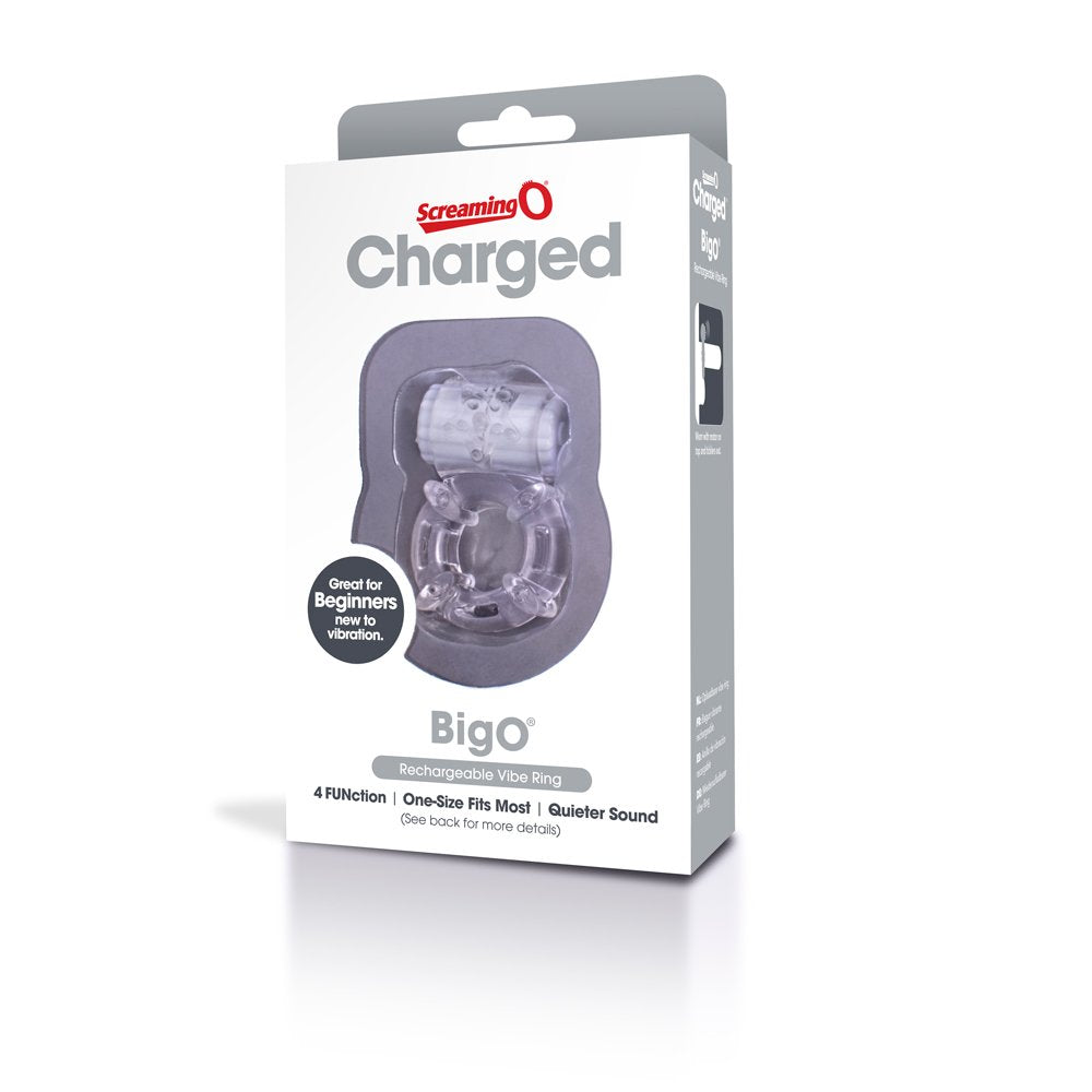 Charged Big O - Clear ScreamingO Cock Ring