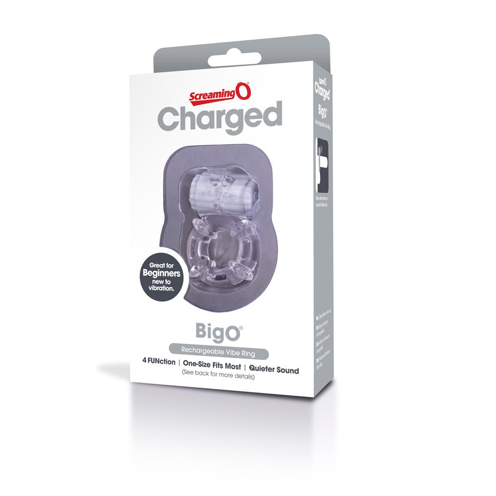 Charged Big O - Clear ScreamingO Cock Ring