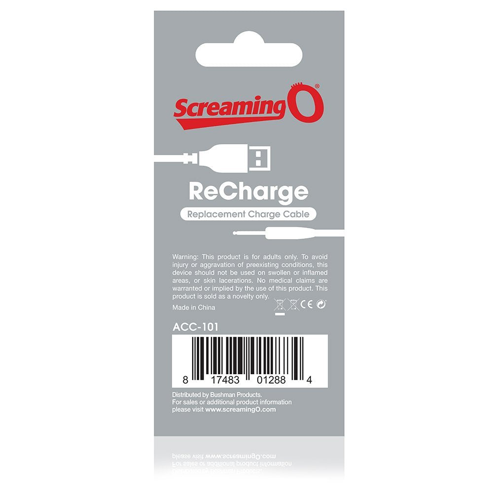 Recharge Cable USB to DC ScreamingO Accessory