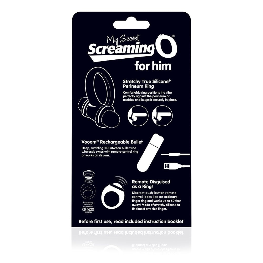 My Secret ScreamingO for him ScreamingO Cock Ring