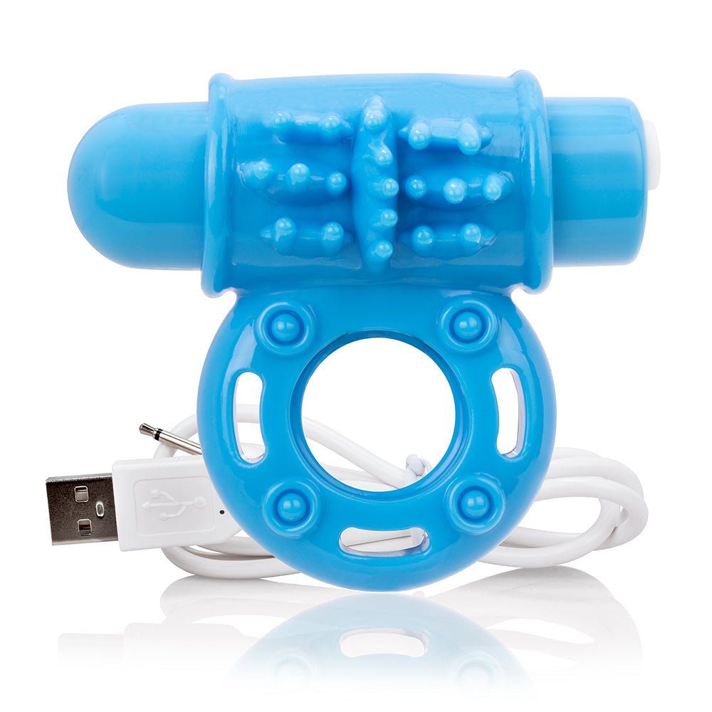Charged O Wow - Blue ScreamingO Cock Ring