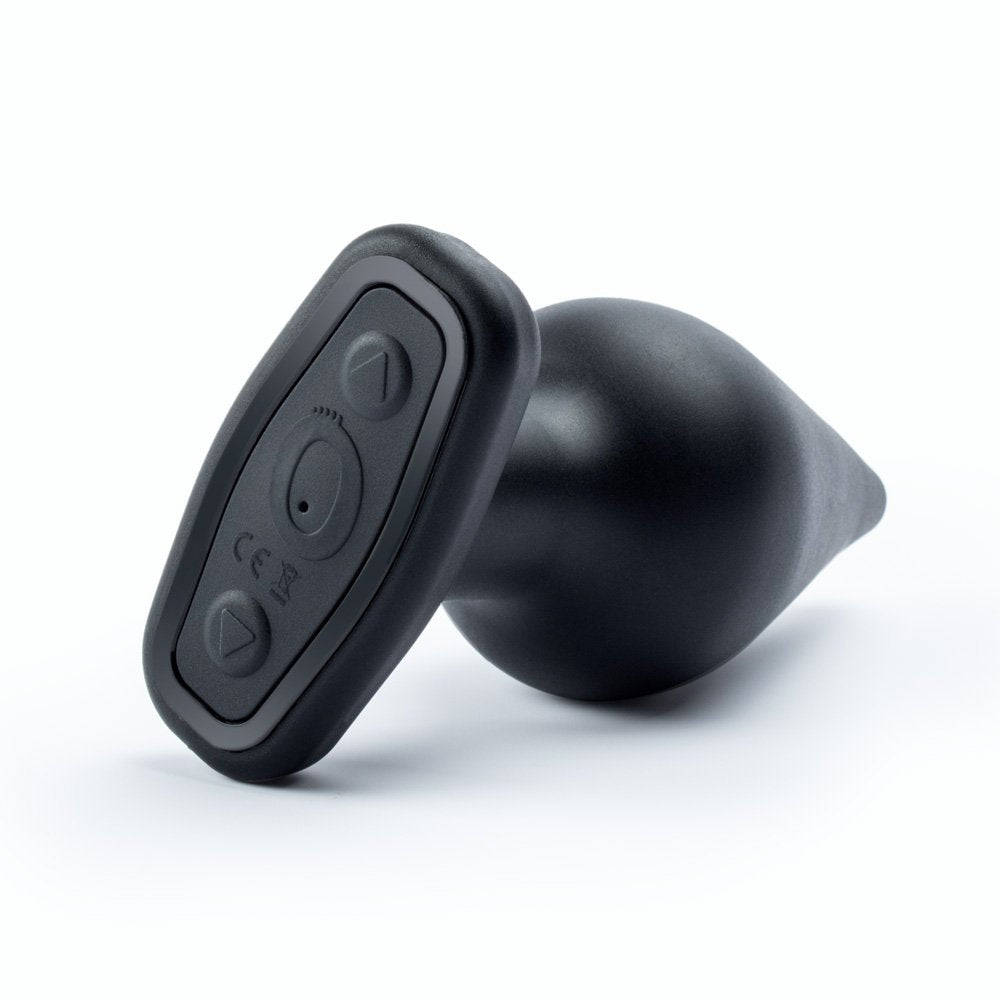 My Secret Remote Vibrating XL Plug - Black