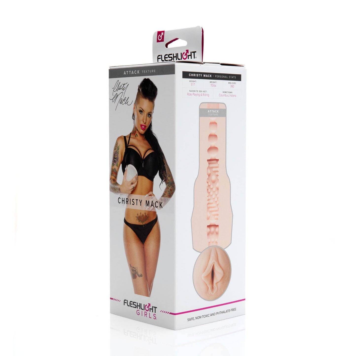 Fleshlight Girls Christy Mack Attack Fleshlight Masturbator