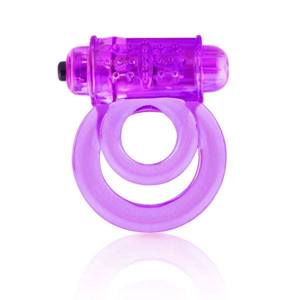 DOUBLEO® 6 Super-powered vibrating double ring 2 colours