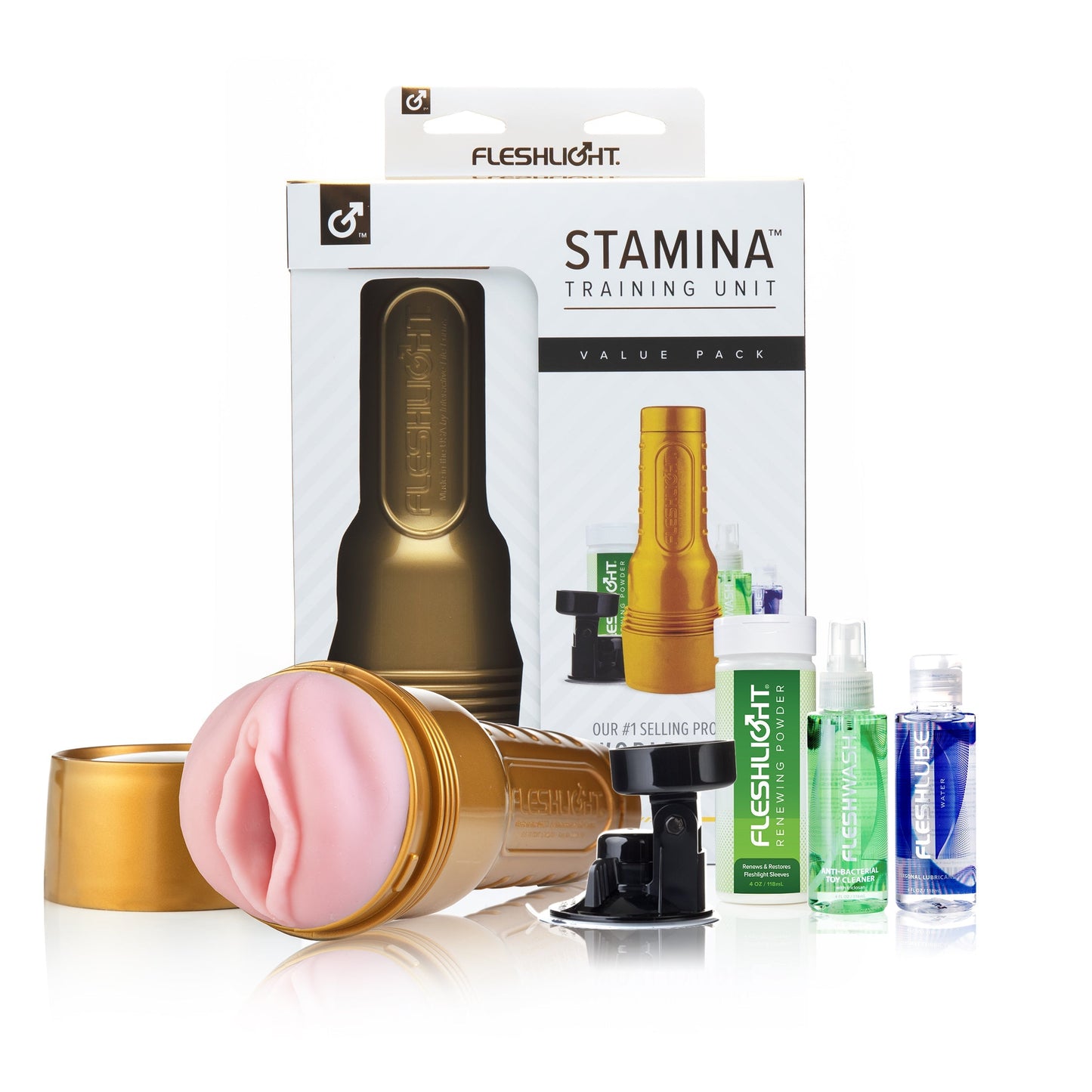 Fleshlight Stamina Training Value Pack Fleshlight Masturbator