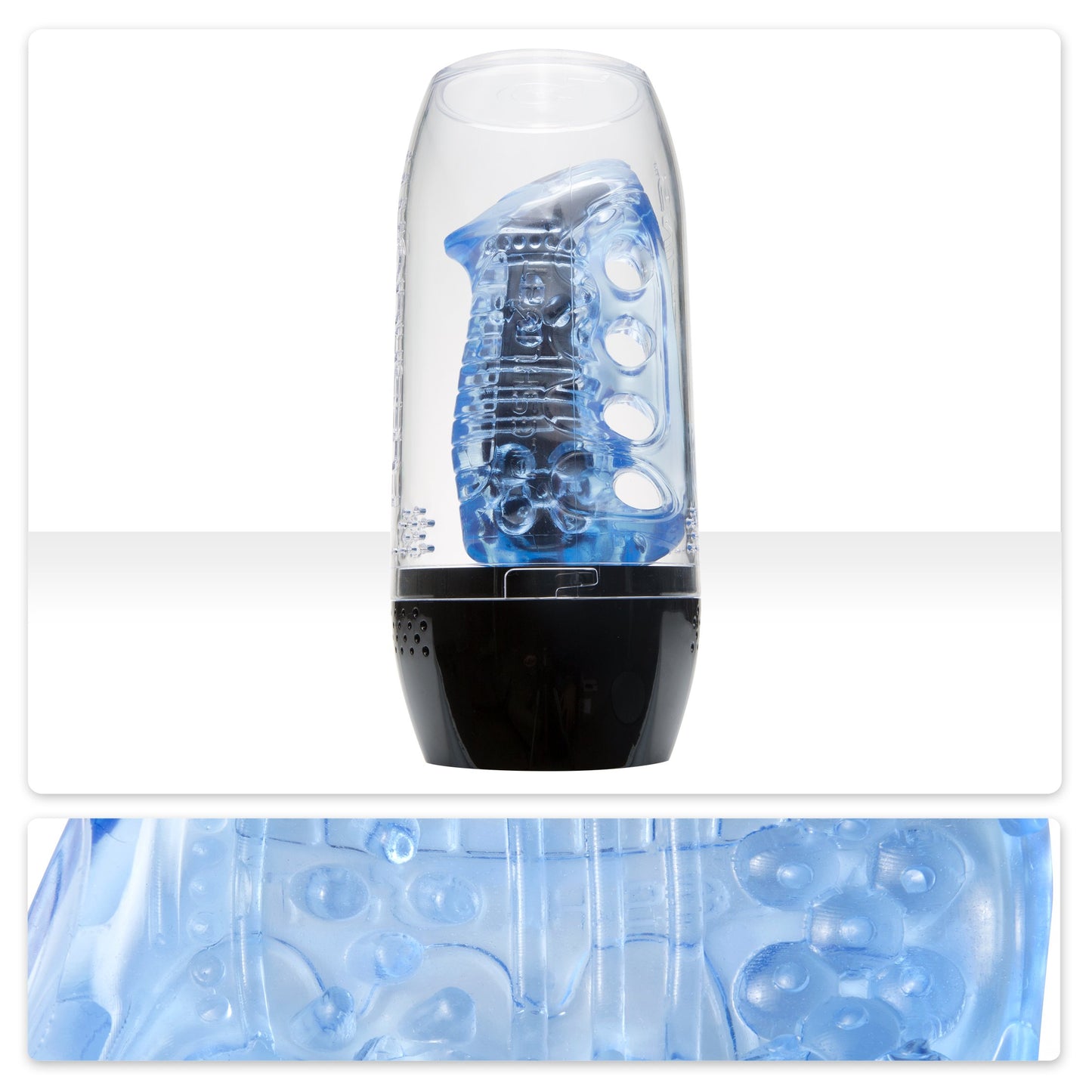 Fleshskins Grip Blue Ice Fleshlight Masturbator