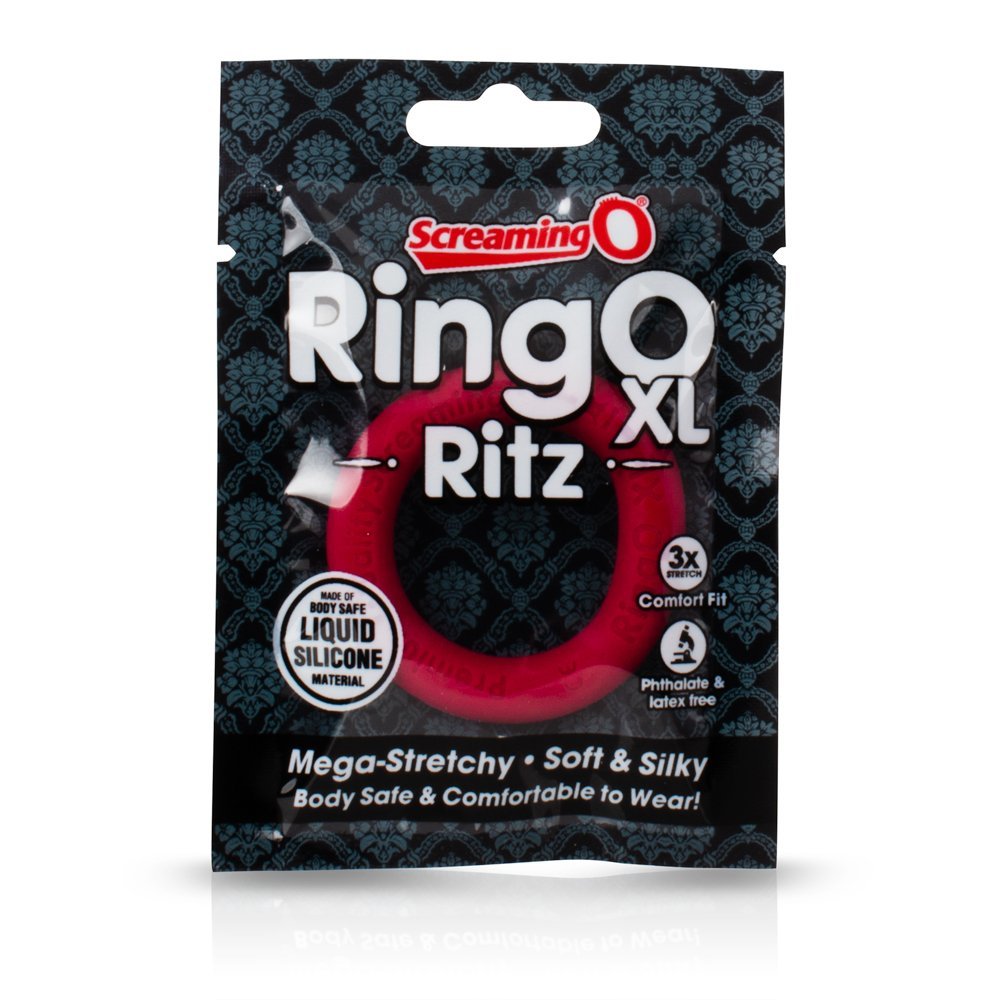 Ring O Ritz XL Red ScreamingO Cock Ring