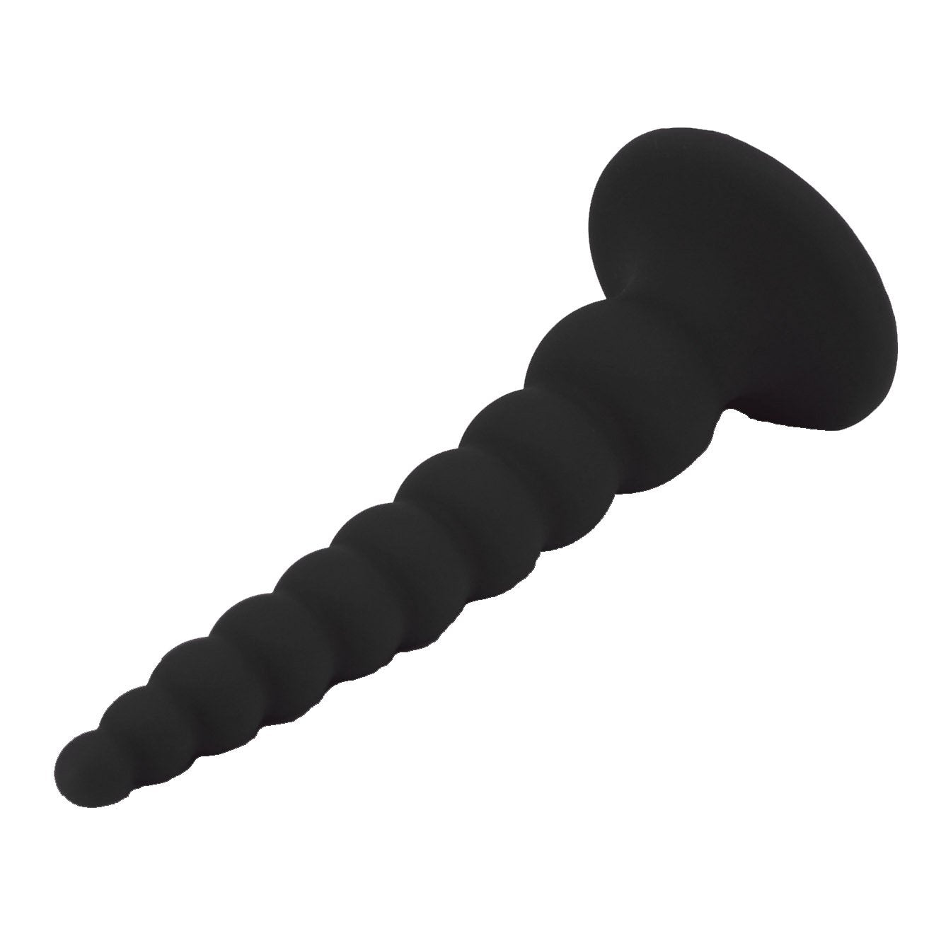 20CM ANAL BEAD BLACK PLU-1164-BL