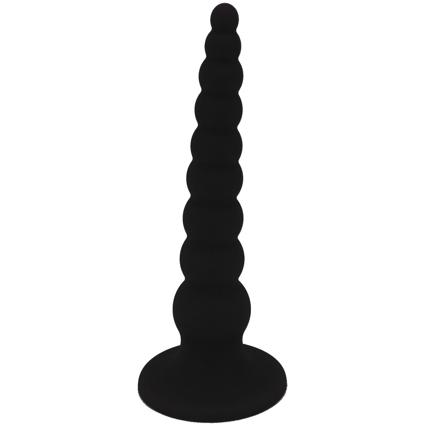 20CM ANAL BEAD BLACK PLU-1164-BL