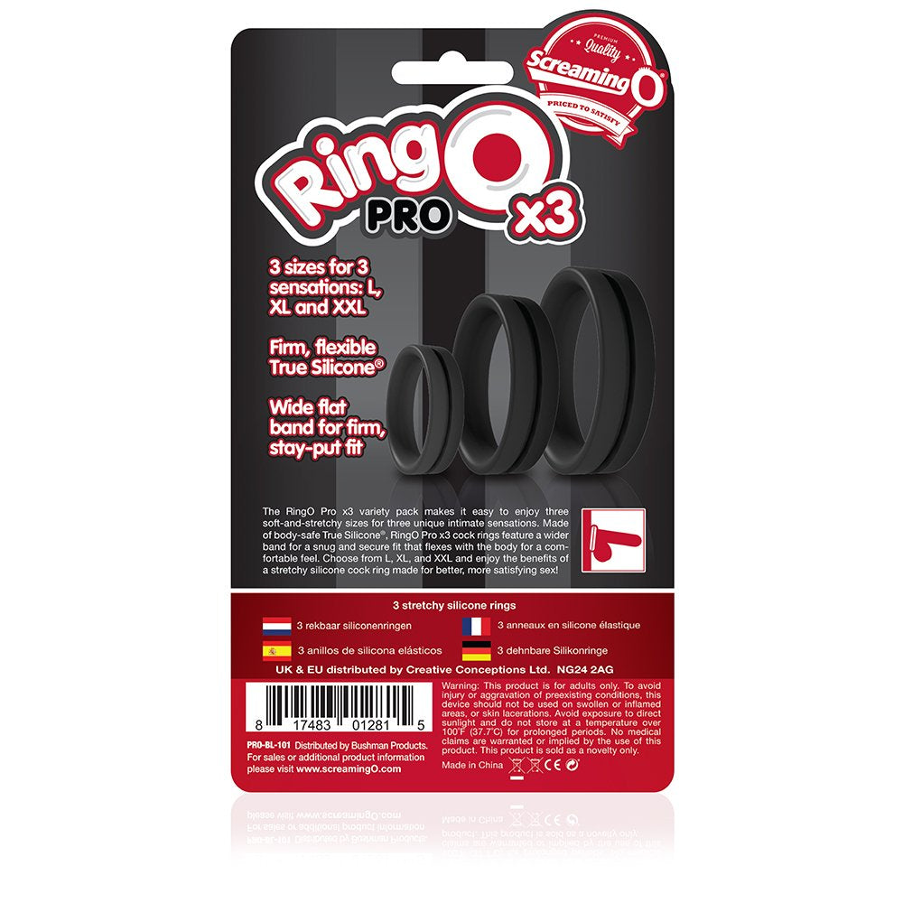 RingO Pro x 3 - Black