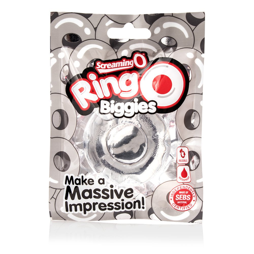 RingO Biggies - Clear ScreamingO Cock Ring