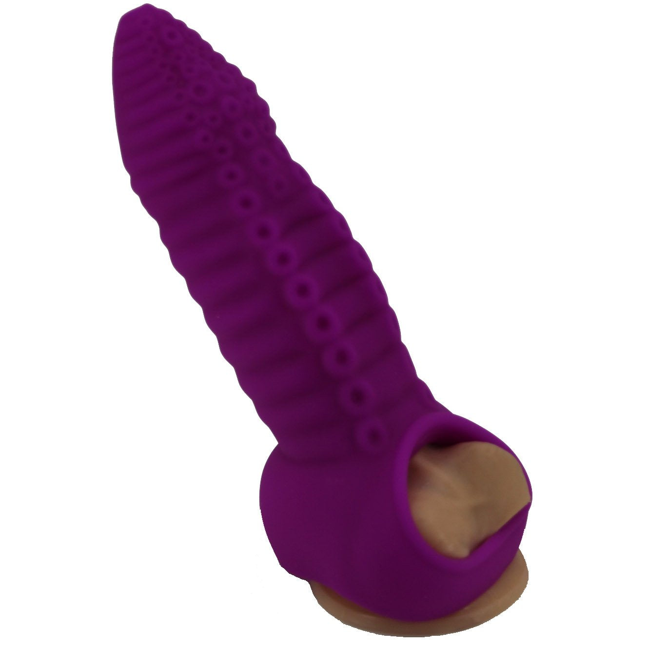 19cm Tentacle Fantasy Penis Sleeve Purple SLV-1160-PUR