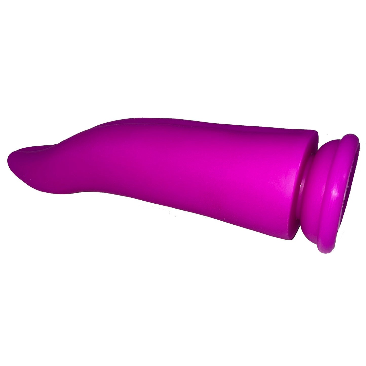 9 Inch Fantasy Tongue Dildo Purple TON-001-PUR