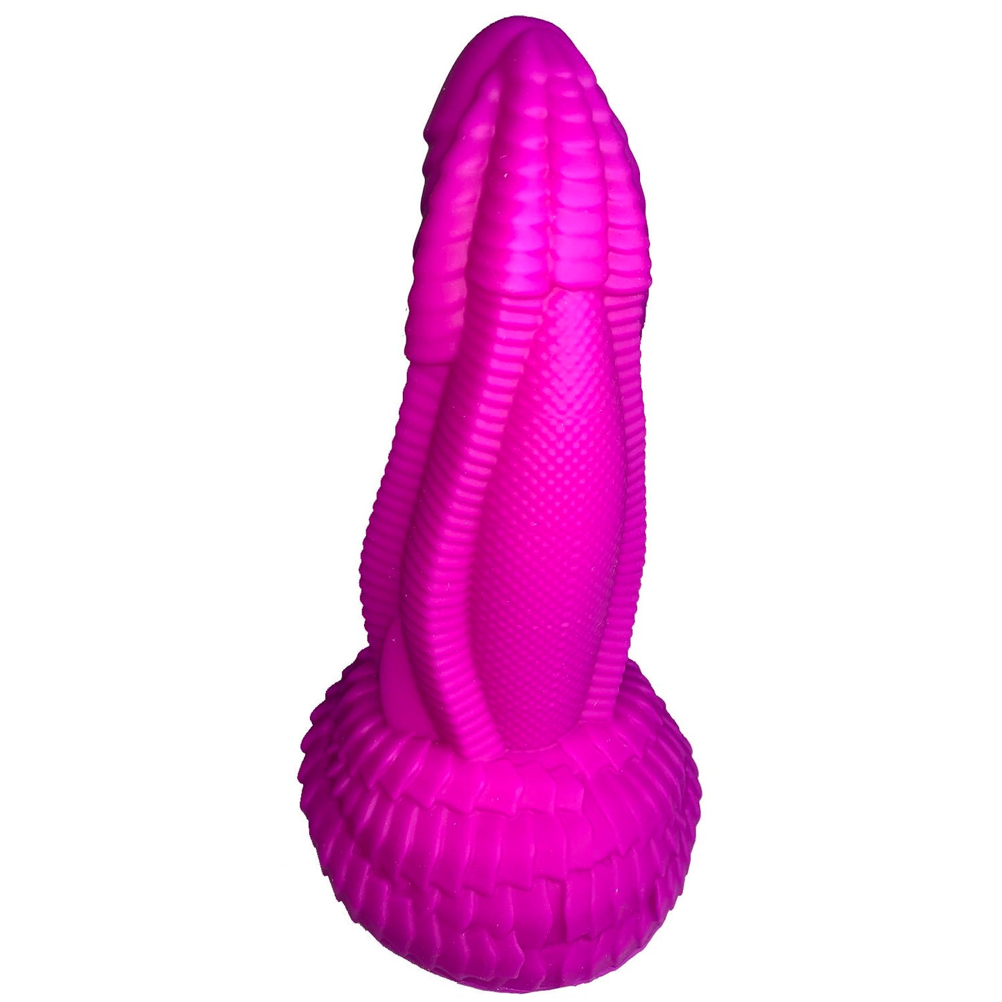 8.5 Inch Fantasy Tongue Dildo Purple TON-313-PUR