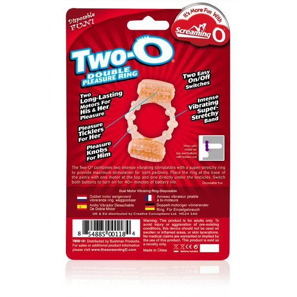 Two-O ScreamingO Cock Ring
