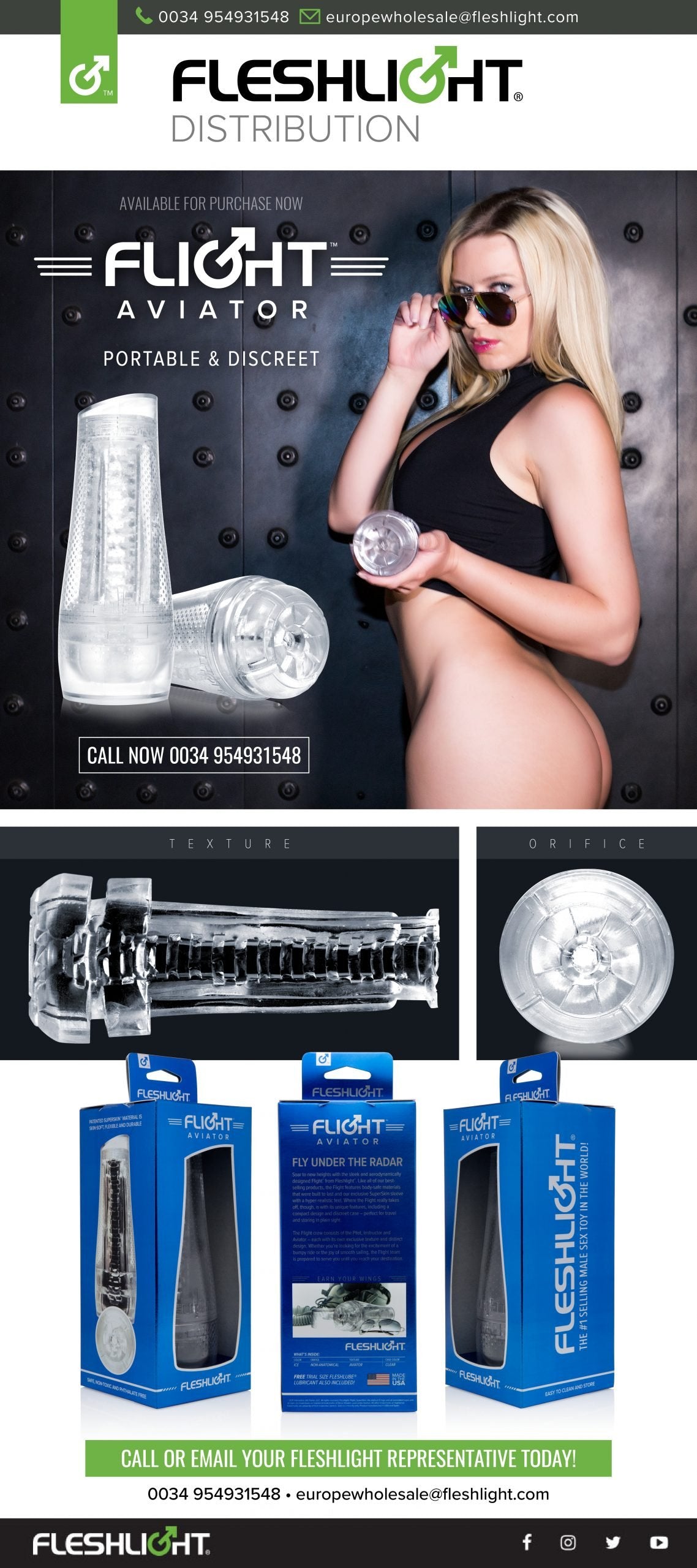 Flight Aviator Fleshlight Masturbator