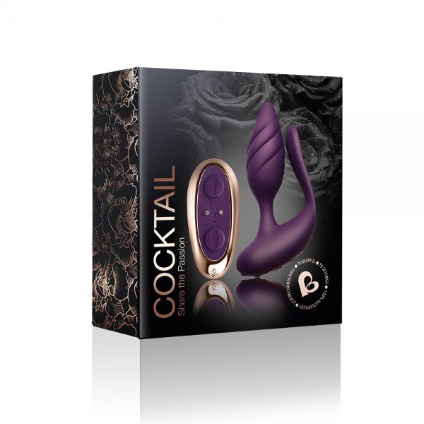 Cocktail Purple Rocks-Off Couples Toy
