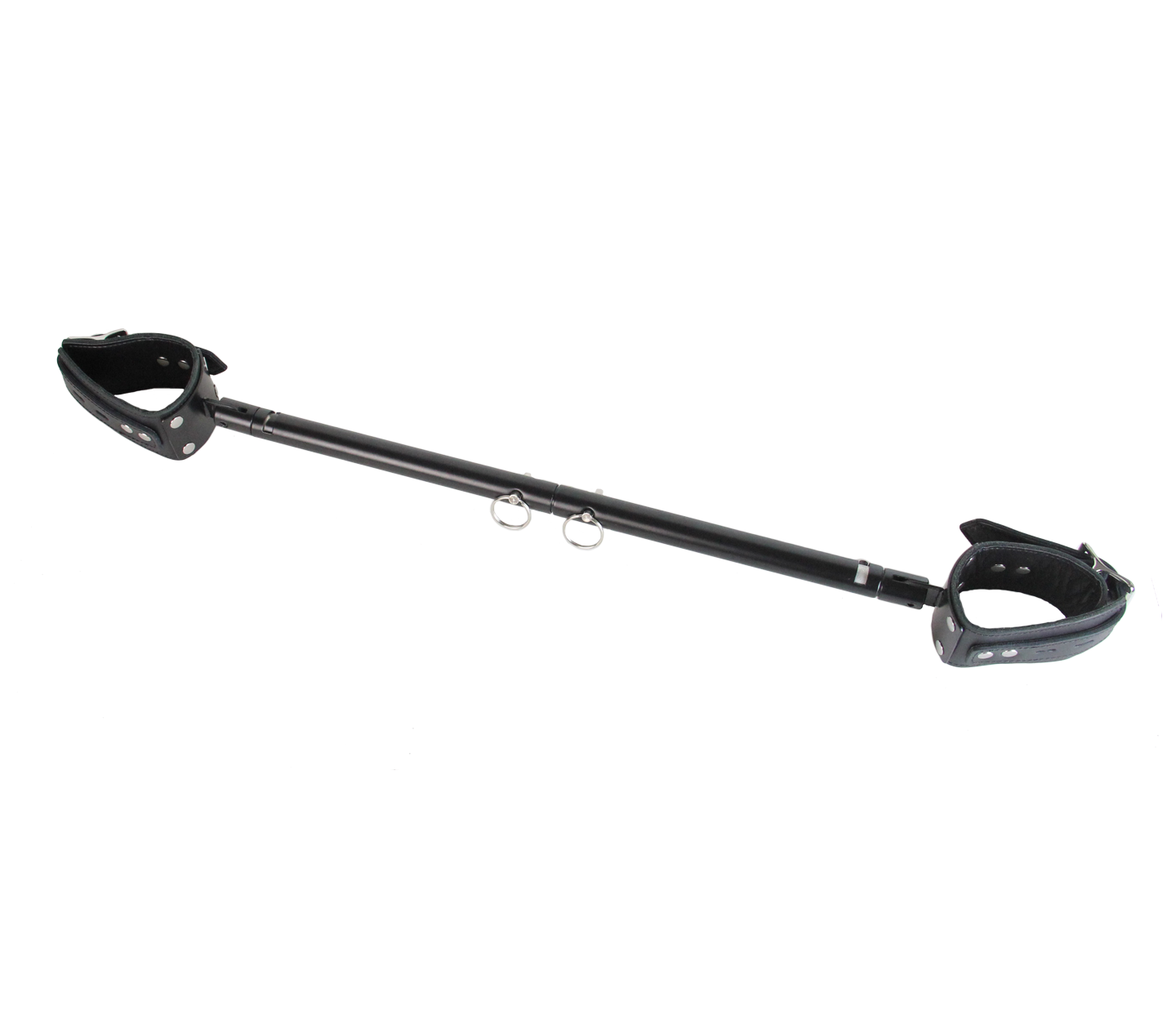 Black Spreader Bar with Cuffs