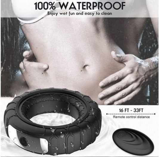 Remote Control Vibrating Cockring